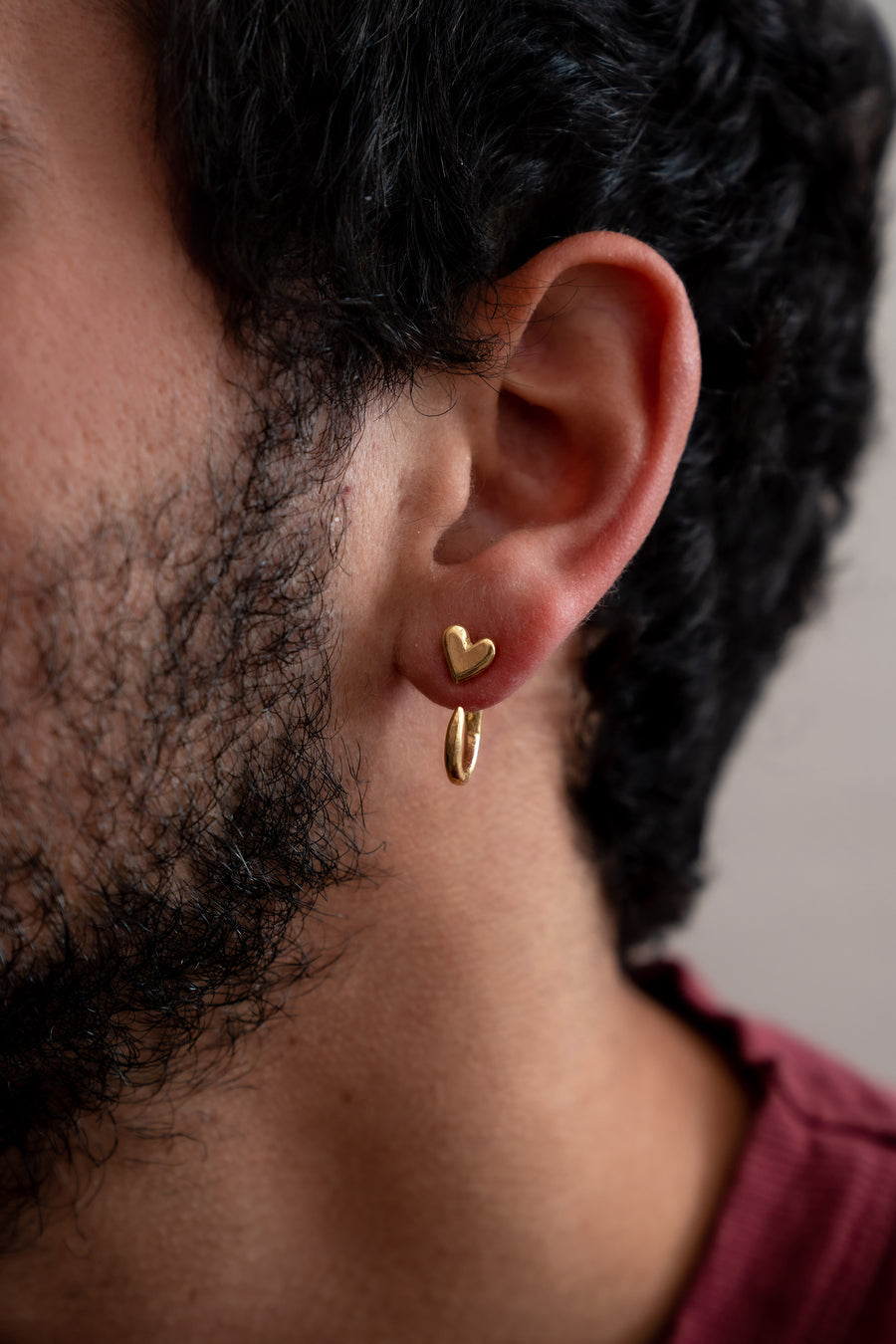 Hook on sale earrings men